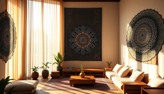 Elevate Your Space: Infusing Spiritual Serenity with Mandala Designs