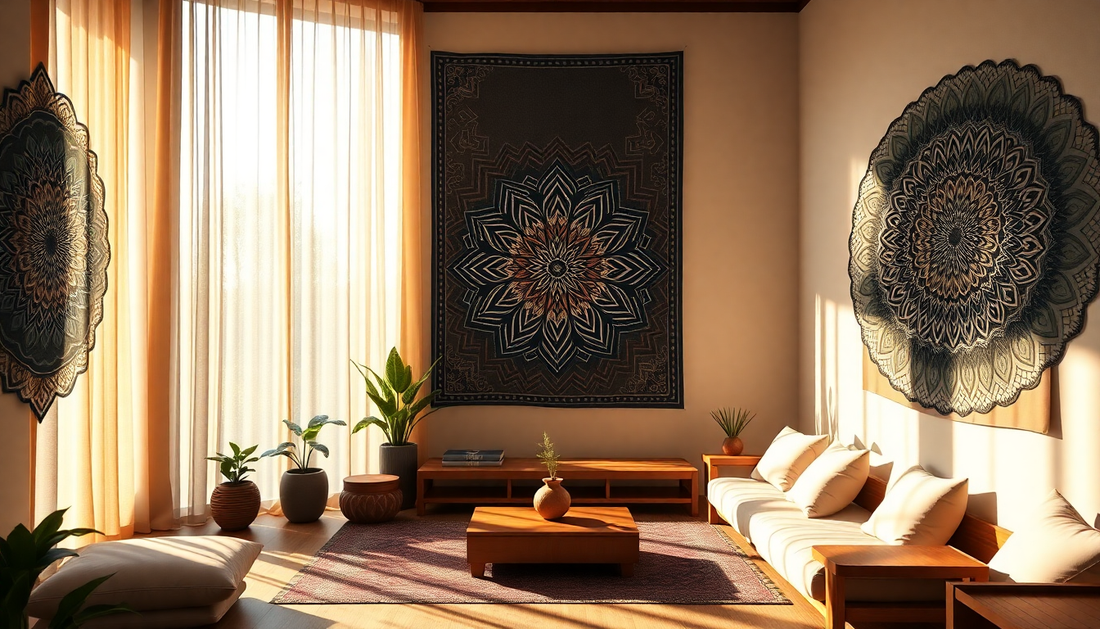 Elevate Your Space: Infusing Spiritual Serenity with Mandala Designs